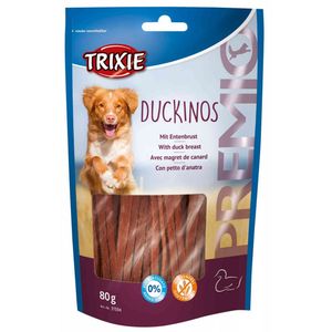 تشویقی سگ تریکسی مدل اردک duckinos وزن 80 گرم
